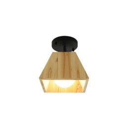 Nordic Wooden Spotlight Fyra Prism Roterbar Tak Spotlight