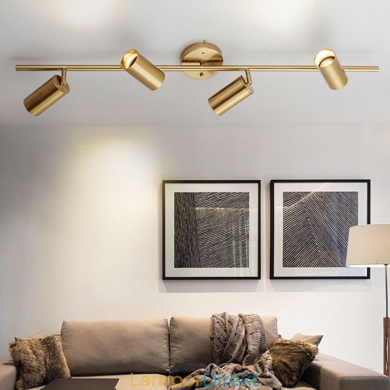 Modern Enkel Spotlight Aluminium Takskenljus