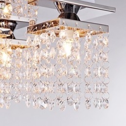 Taklampa Crystal Modern 5 Lampor
