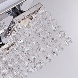 Taklampa Crystal Modern 5 Lampor