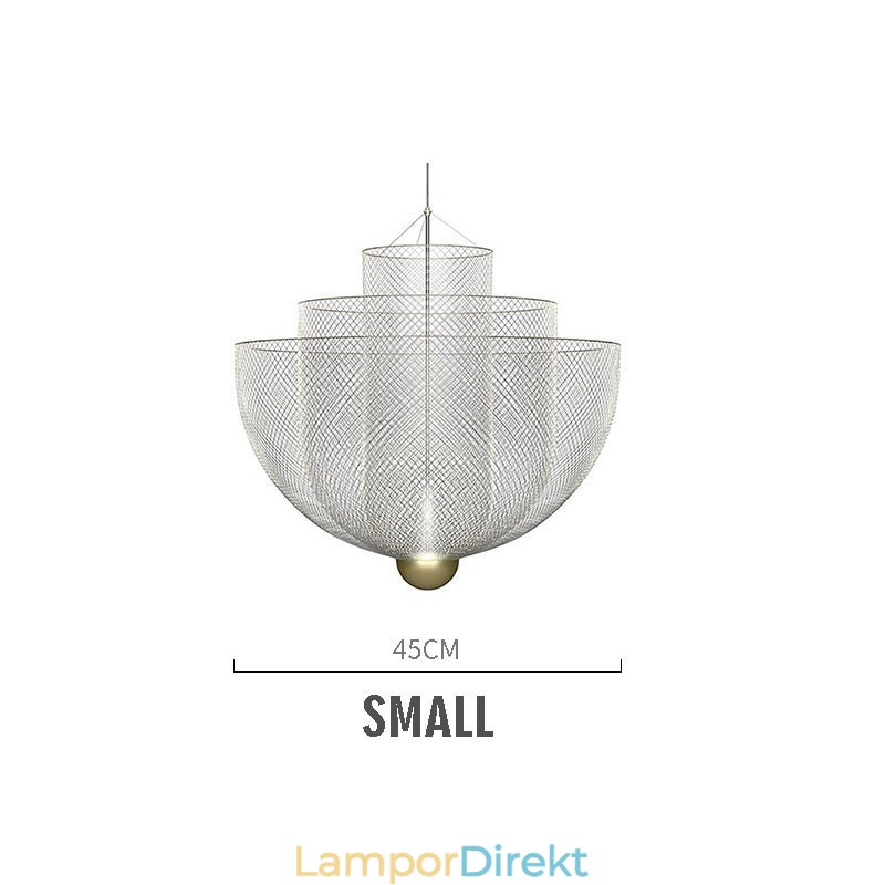 Nordic Grid Designer Creative And Unique Shape Art Dekorativa Taklampa