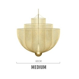 Nordic Grid Designer Creative And Unique Shape Art Dekorativa Taklampa