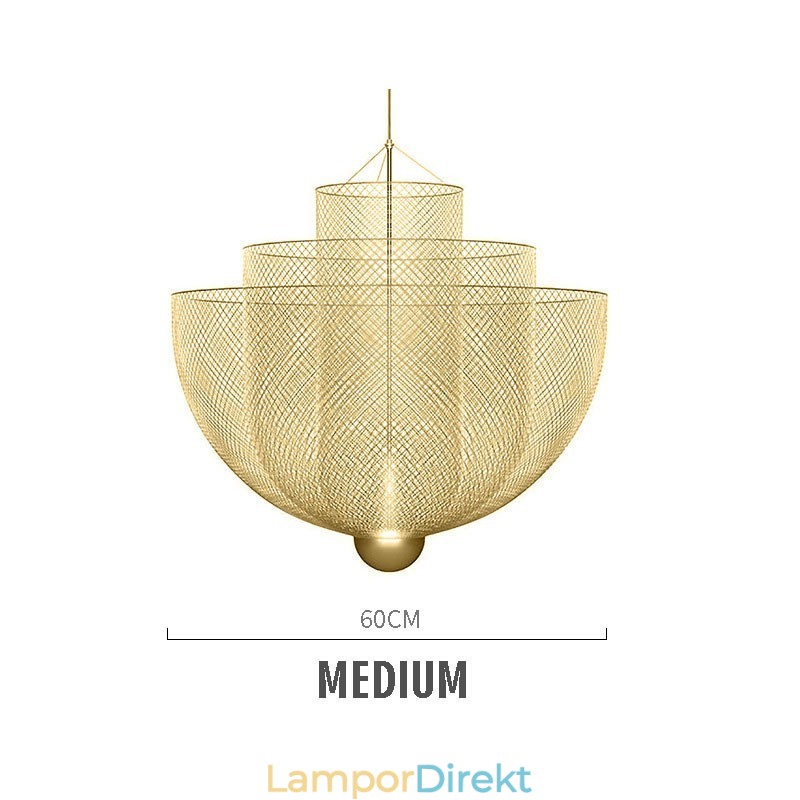 Nordic Grid Designer Creative And Unique Shape Art Dekorativa Taklampa