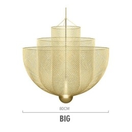 Nordic Grid Designer Creative And Unique Shape Art Dekorativa Taklampa