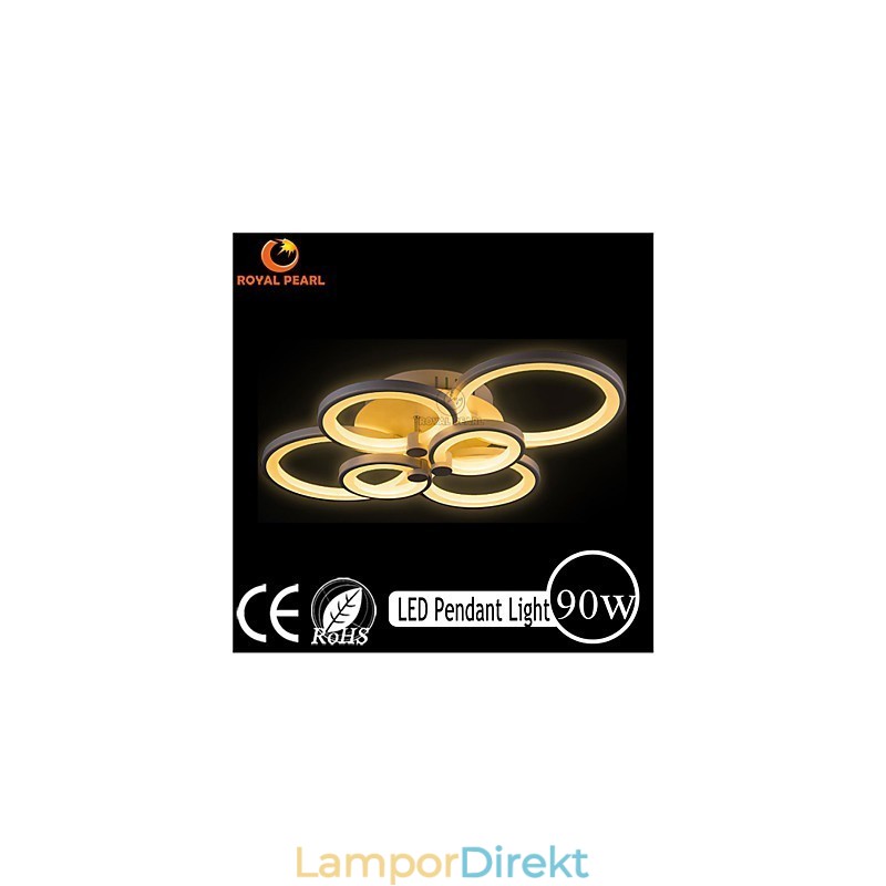 Elegant Design Taklampa I Akryl