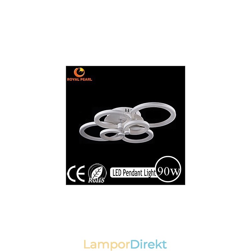 Elegant Design Taklampa I Akryl