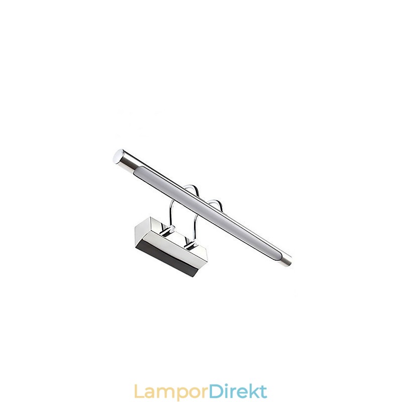 Spegellampor I Rostfritt Stål Akryl Badrumsvägglampor Sminklampor Kall Vit Varmvit (Storlek: 57X13,5X15)