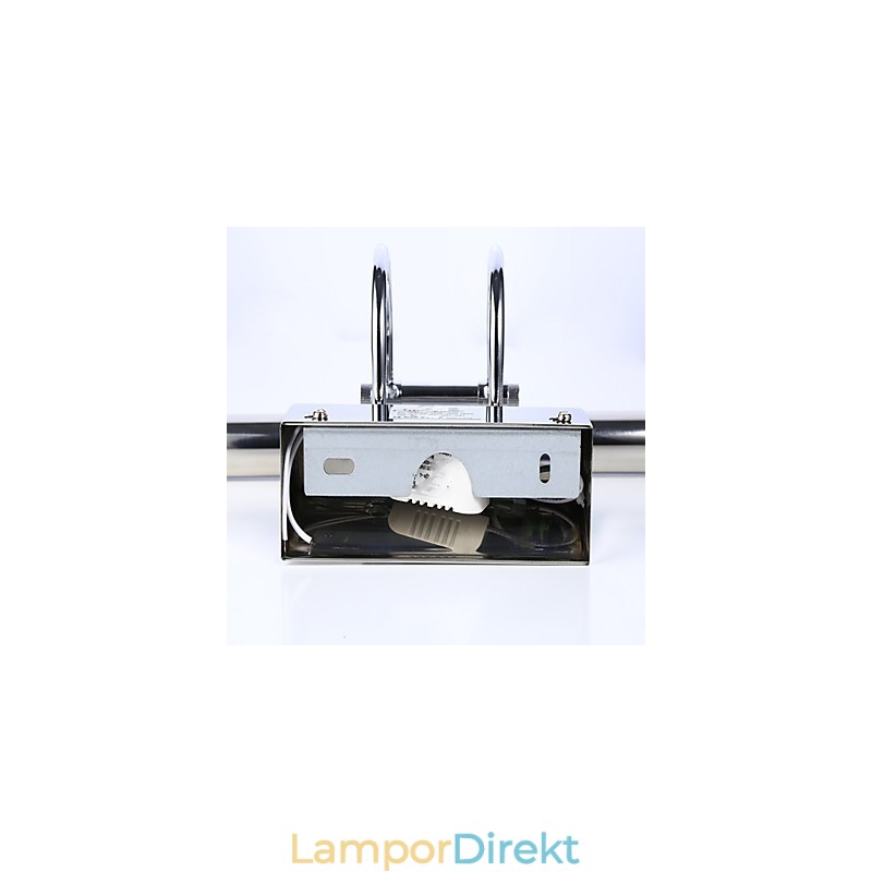 Spegellampor I Rostfritt Stål Akryl Badrumsvägglampor Sminklampor Kall Vit Varmvit (Storlek: 57X13,5X15)