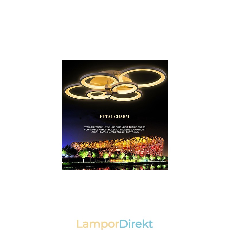Elegant Design Taklampa I Akryl