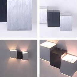 Mini Style Flush Mount Vägglampor Modern Contemporary Metal