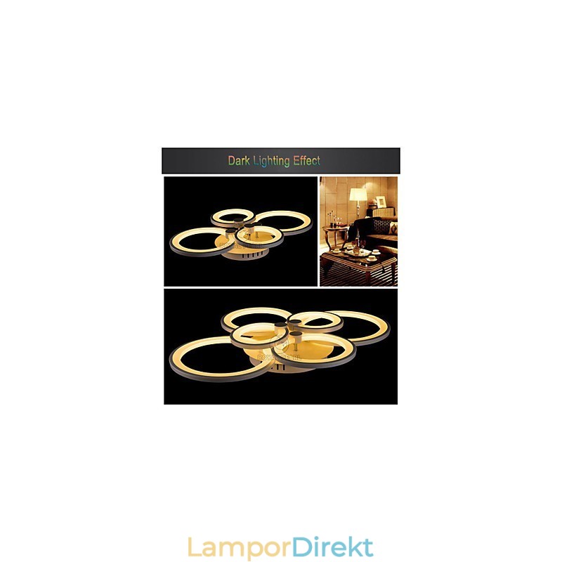 Elegant Design Taklampa I Akryl