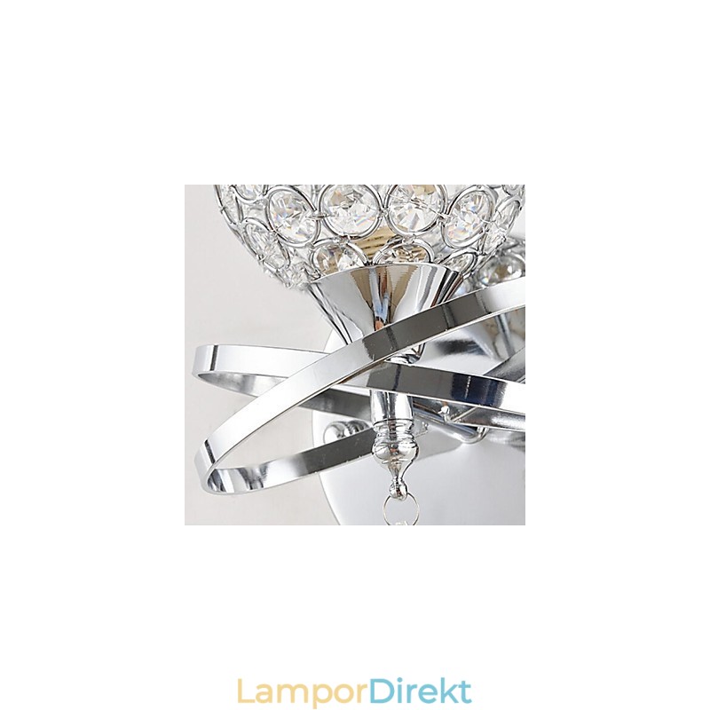 Crystal Wall Sconces Modern Contemporary Metal
