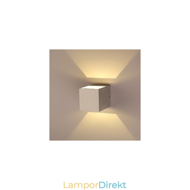 Vägglampa Moderna Olika Ljusfärger