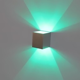 Vägglampa Moderna Olika Ljusfärger