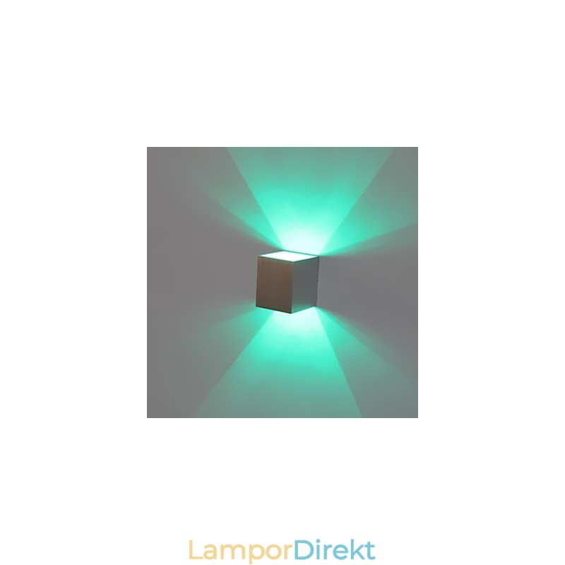Vägglampa Moderna Olika Ljusfärger