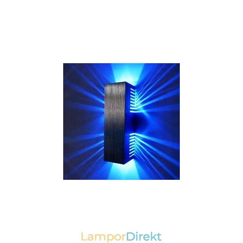 Modern Vägglampa Med Spridningsljusdesign 2 Kubikskärmar
