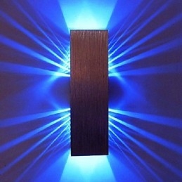 Modern Vägglampa Med Spridningsljusdesign 2 Kubikskärmar