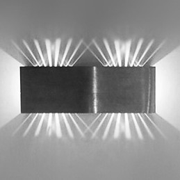 Modern Vägglampa Med Spridningsljusdesign 2 Kubikskärmar