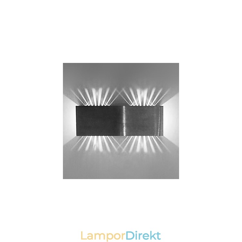 Modern Vägglampa Med Spridningsljusdesign 2 Kubikskärmar