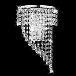 Crystal Flush Mount Vägglampor Modern Contemporary Metal