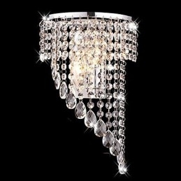 Crystal Flush Mount Vägglampor Modern Contemporary Metal