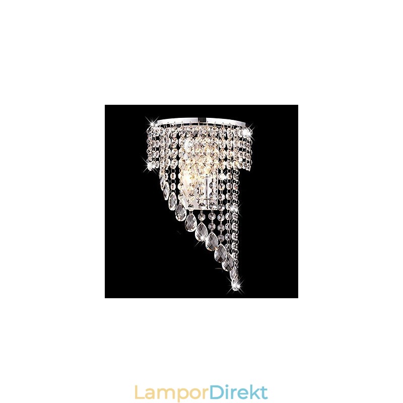 Crystal Flush Mount Vägglampor Modern Contemporary Metal