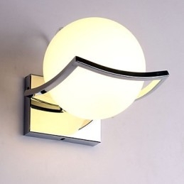 Glasvägglampetter Modern Contemporary Metal