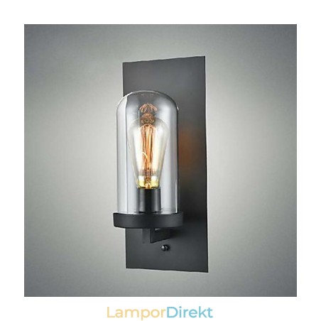 Rustik Stil Armaturer Järn Glas Vägglampa Retro Vägglampa Ljus Från Usa Rustik Stil Armaturer Järn Glas Vägglampa Retro Vägglampa Ljus Från Usa