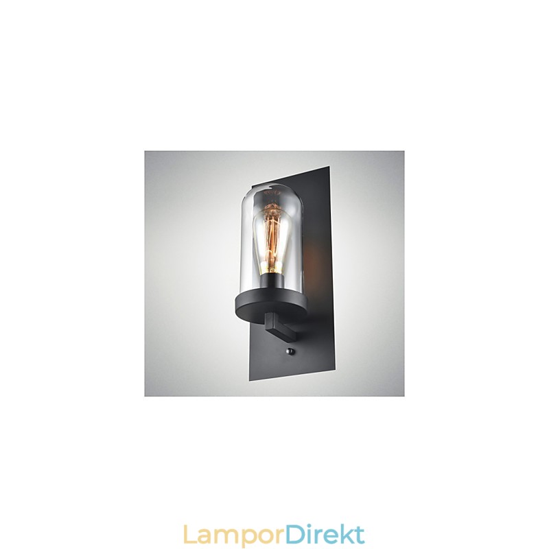 Rustik Stil Armaturer Järn Glas Vägglampa Retro Vägglampa Ljus Från Usa