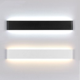 Långa Moderna Samtida Vägglampor Och Lampetter För Inomhus Metallvägglampa Ip 44 För Badrum, Sovrum, Vardagsrum