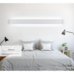 Långa Moderna Samtida Vägglampor Och Lampetter För Inomhus Metallvägglampa Ip 44 För Badrum, Sovrum, Vardagsrum