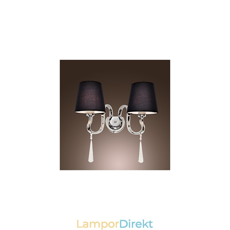 Crystal Wall Sconces Traditionell Klassisk Metall