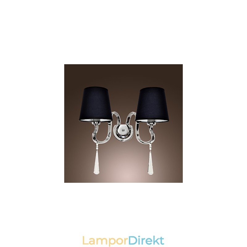 Crystal Wall Sconces Traditionell Klassisk Metall