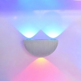 Mini Style Flush Mount Vägglampor Modern Contemporary Metal