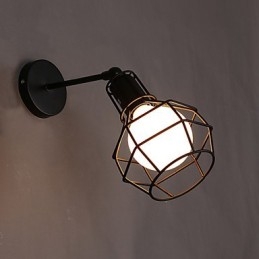 Återställande Av Gamla Sätt Är Den Gamla Gatulampan Balkong Hall Smiddejärn Pot Vägglampa