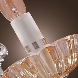 Elegant Kristallvägglampa Med 2 Lampor