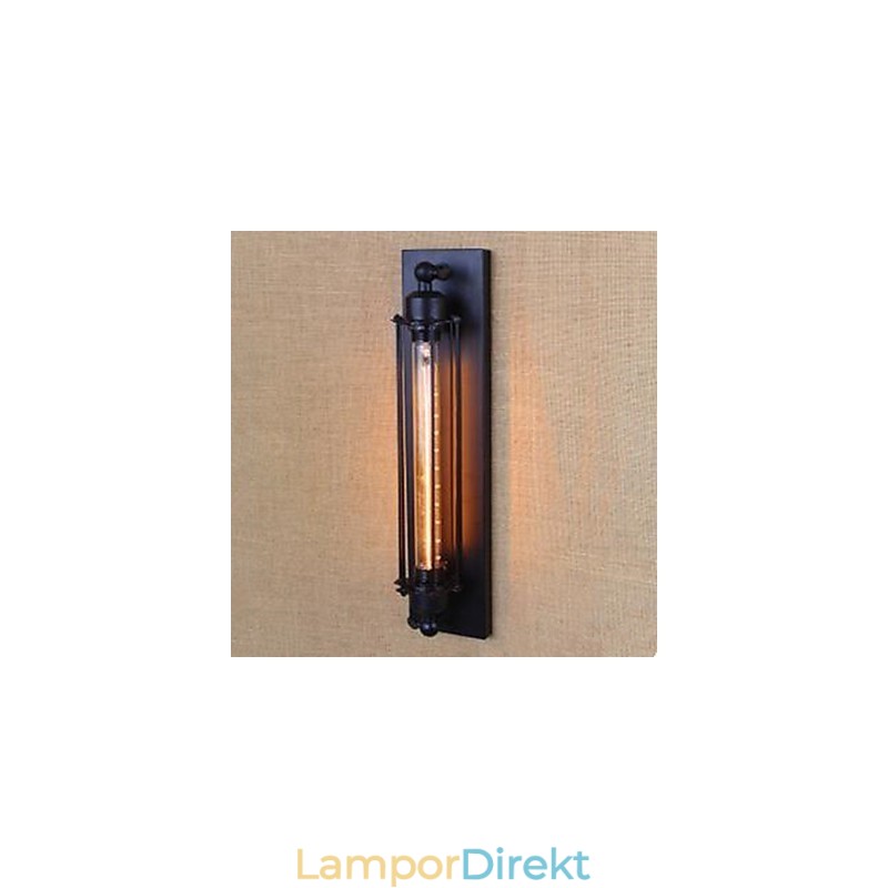 Edison Bulbs Flute Dekorativ Vägglampa