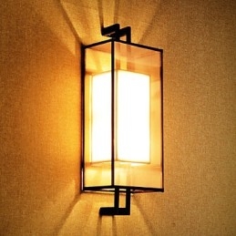 Retro Rustik Nordisk Glasvägglampa Sovrum Sänglampa Vintage Industriell Vägglampa