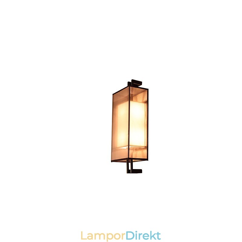 Retro Rustik Nordisk Glasvägglampa Sovrum Sänglampa Vintage Industriell Vägglampa