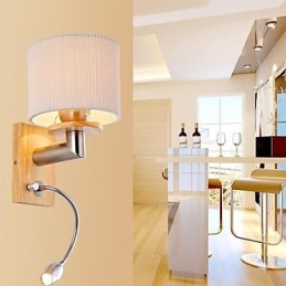 Vägglampa One Light Med Läslampa