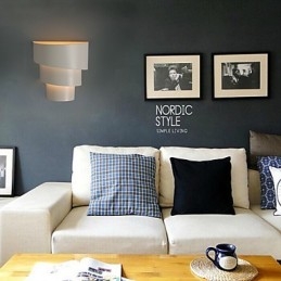Liten Conch Cartoon Vägglampa Smidesjärn Ficklampa Formen Av Huvudet På En Säng Lights