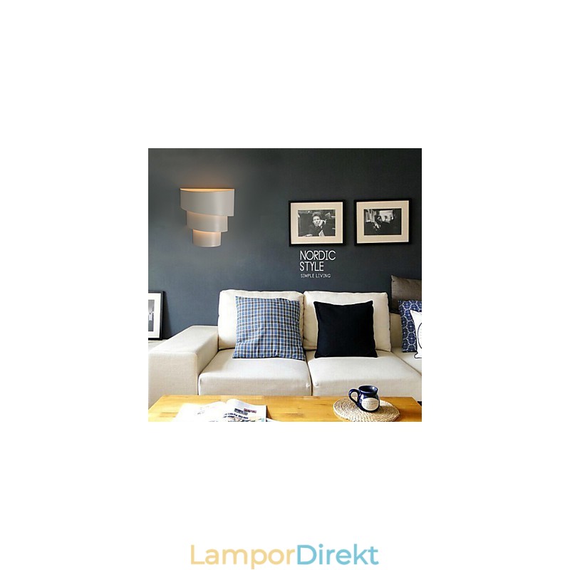 Liten Conch Cartoon Vägglampa Smidesjärn Ficklampa Formen Av Huvudet På En Säng Lights