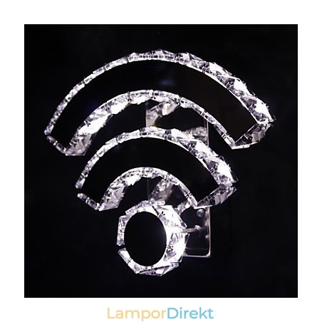 Wifi Crystal Wall Sconces Crystal Modern Contemporary Bed Living Hotel Metal Wifi Crystal Wall Sconces Crystal Modern Contemporary Bed Living Hotel Metal