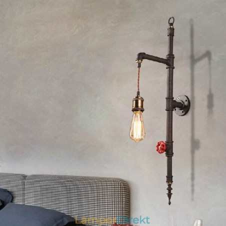 Rörväggen Av Landsbygdens Kreativa Retro Raketvägglampa Rörväggen Av Landsbygdens Kreativa Retro Raketvägglampa
