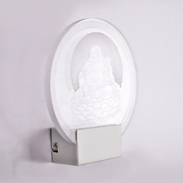 Akryl Vägglampa Pvc Lampa Ljus Chip Modern Contemporary Metal