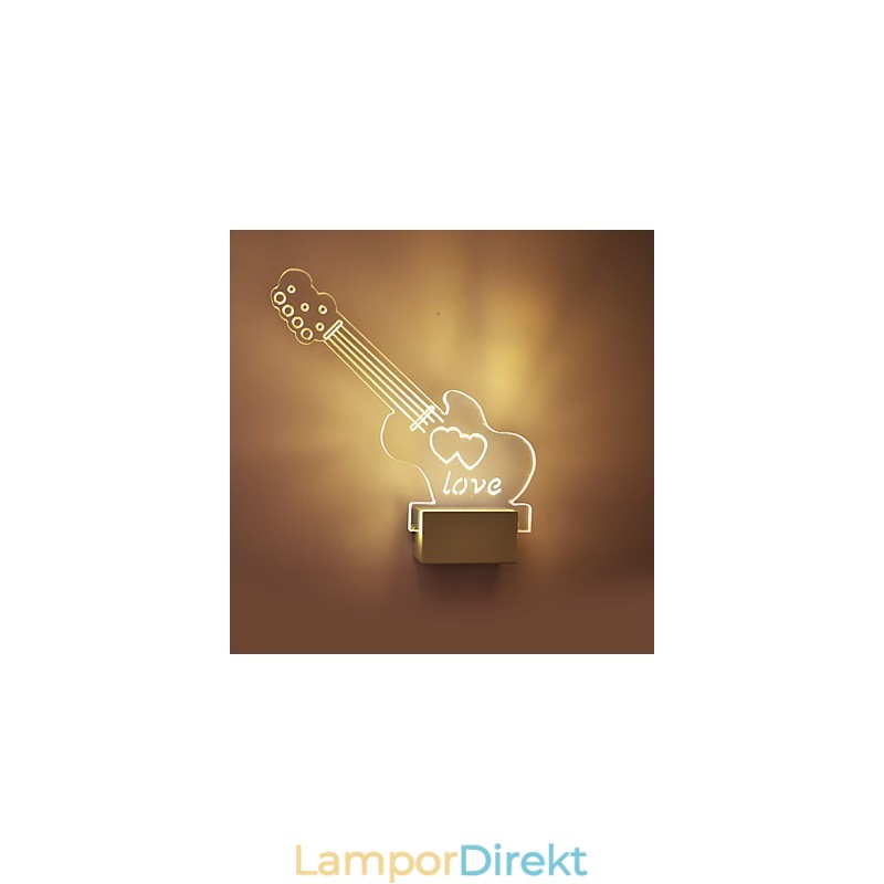 Akryl Vägglampa Pvc Lampa Ljus Modern Contemporary Metal