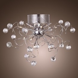 Ljuskrona Kristall Modern Design Living 9 Lights