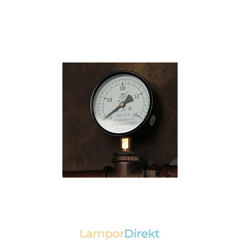 Vägglampa Vägglampor 6 Lampor Bronsfinish Industriell Stil Rustik Lodge Metall
