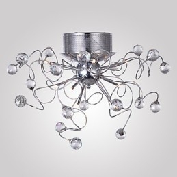 Ljuskrona Kristall Modern Design Living 9 Lights
