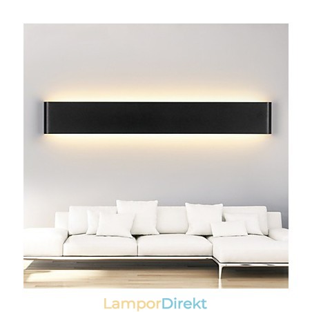 Moderna Vägglampor Ljus Inomhus Svart Vit 72Cm Moderna Vägglampor Ljus Inomhus Svart Vit 72Cm